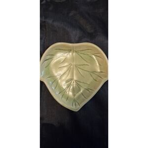 Celadon Leaf Dish Marked